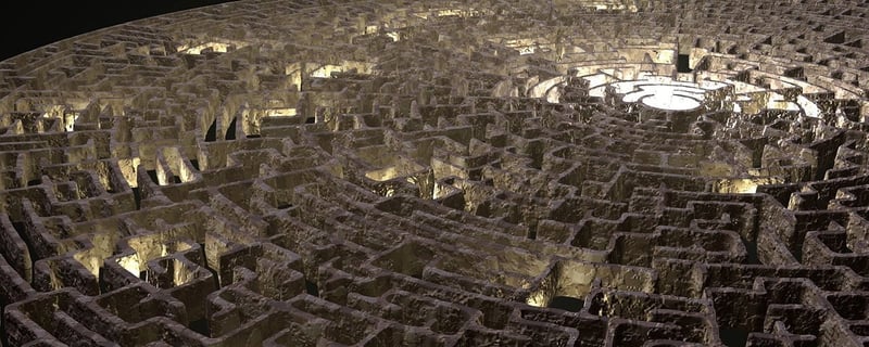 Maze Illustration